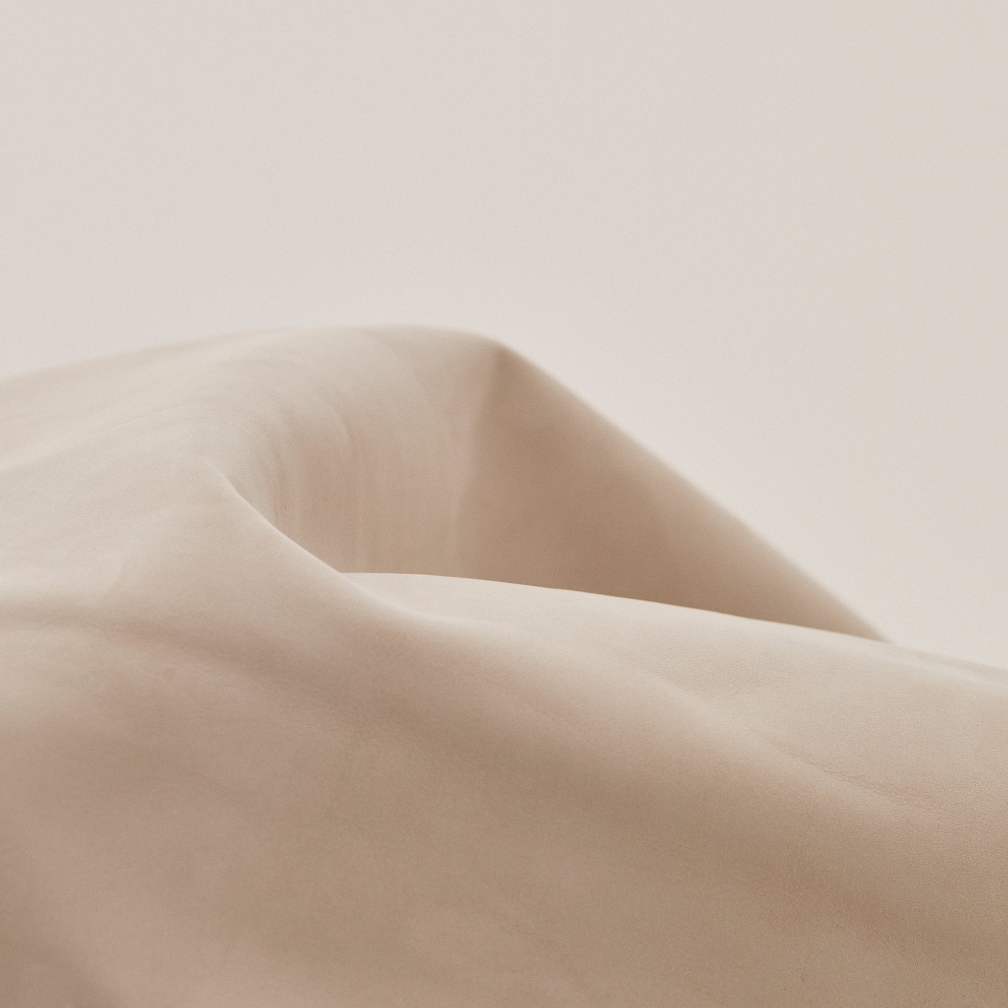 Closeup of nubuck material