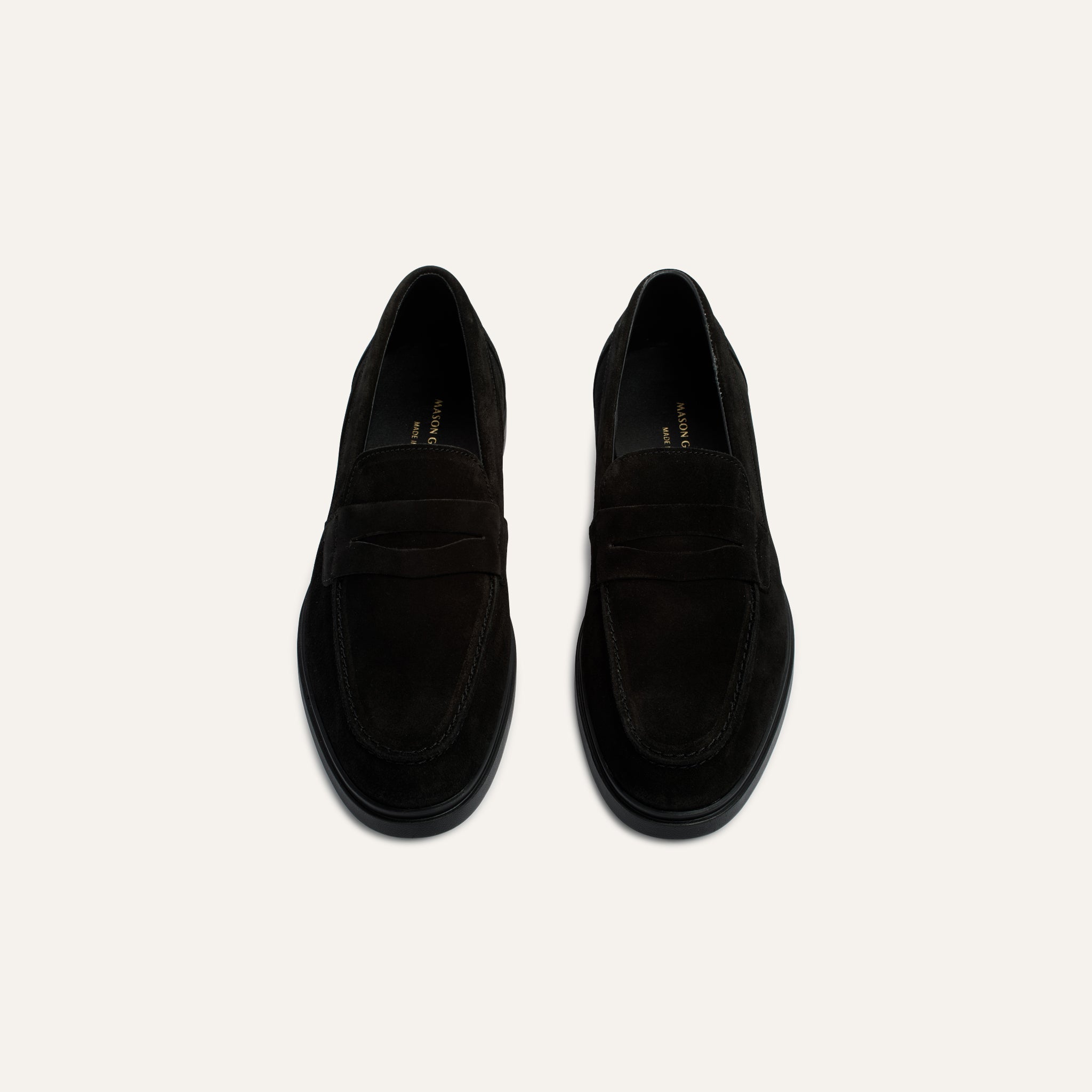Amalfi Penny Tonal Black - Mason Garments