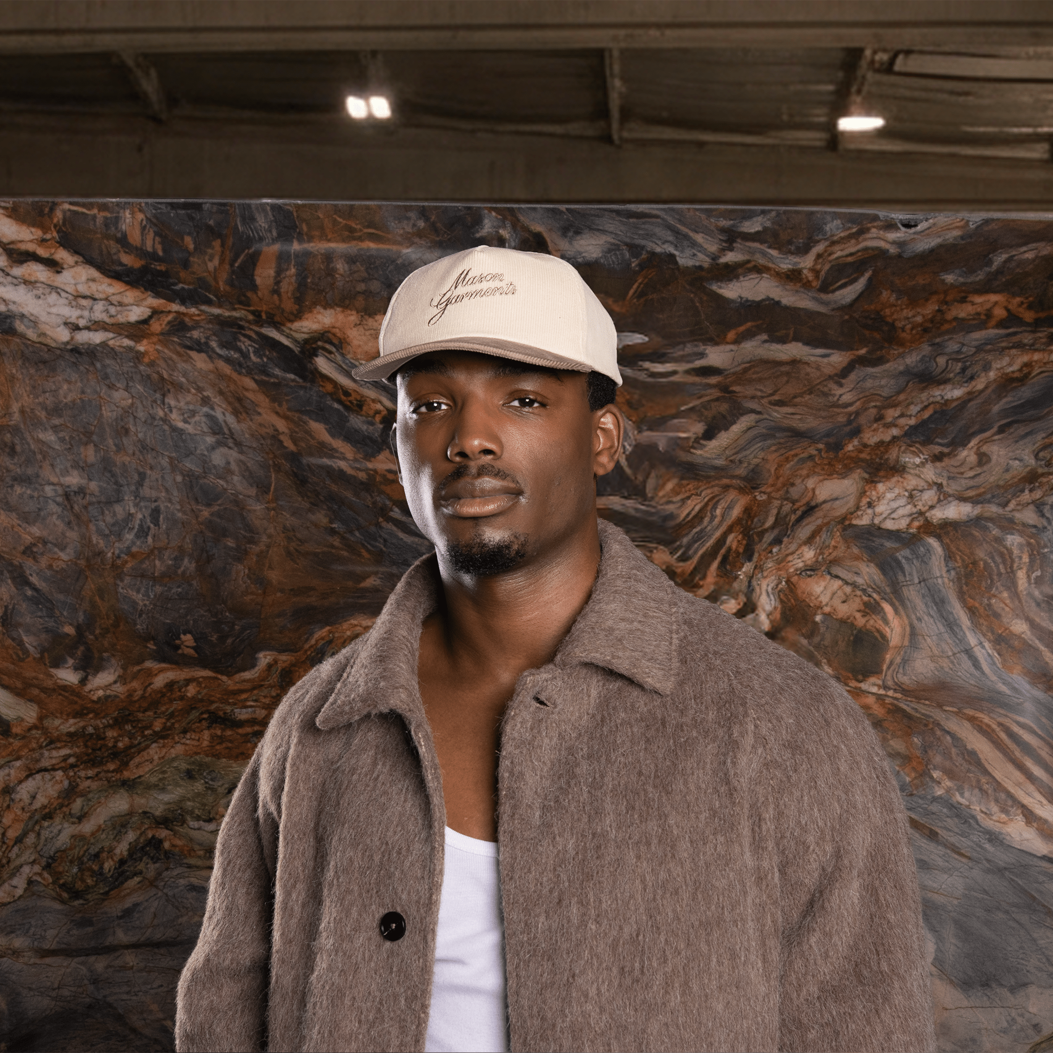 Cap Bicolore Taupe - Mason Garments