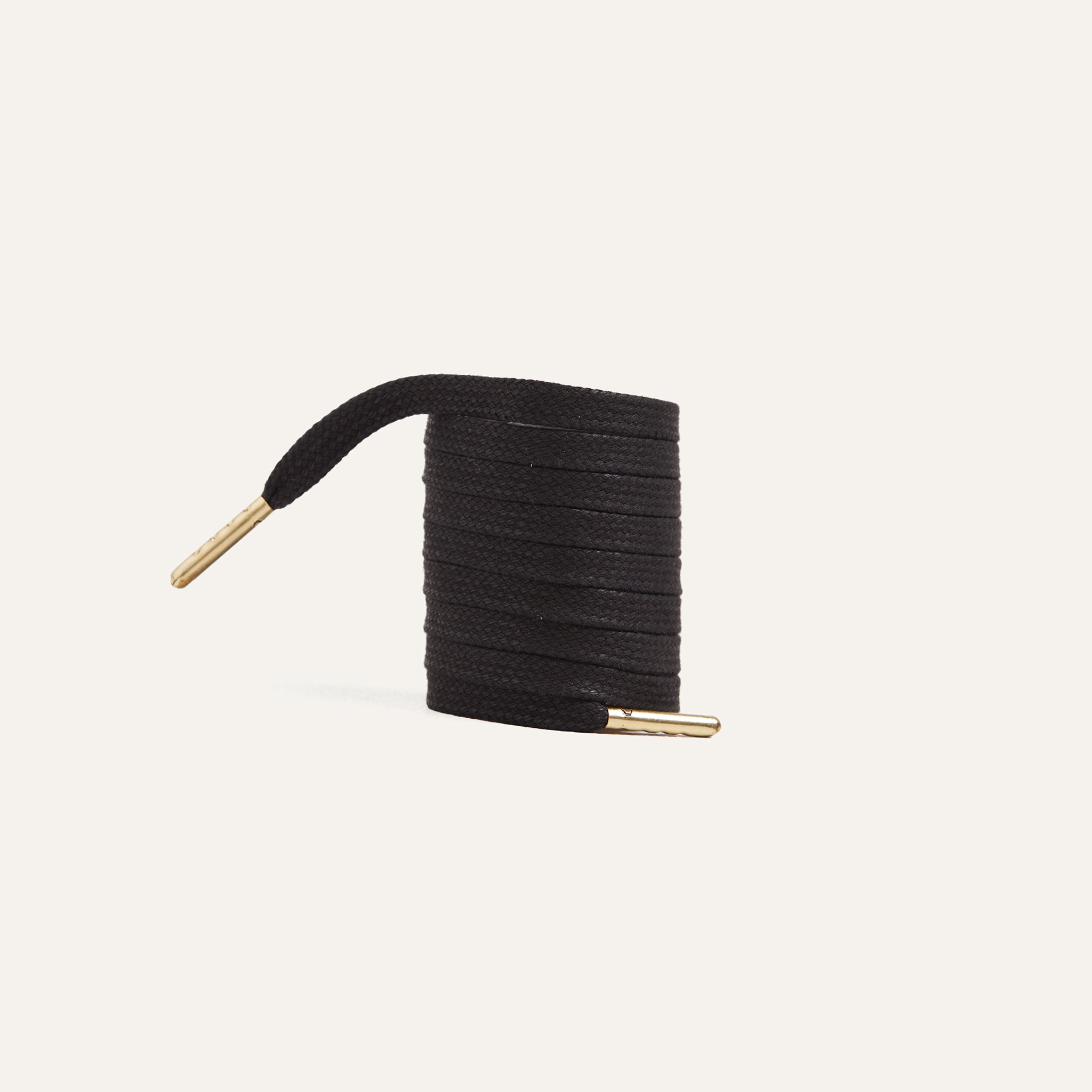 Flat Laces Black - Mason Garments