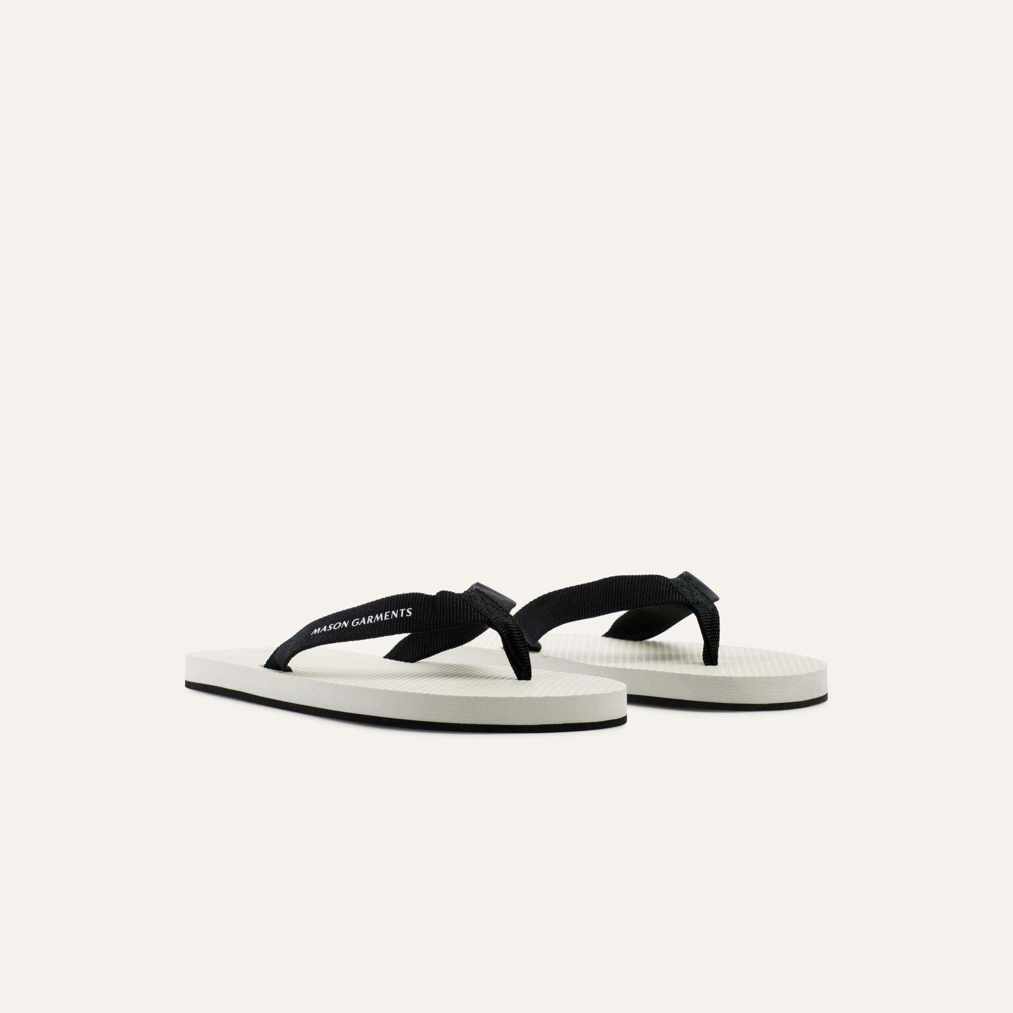 Flip Flop Black Off-White - Mason Garments