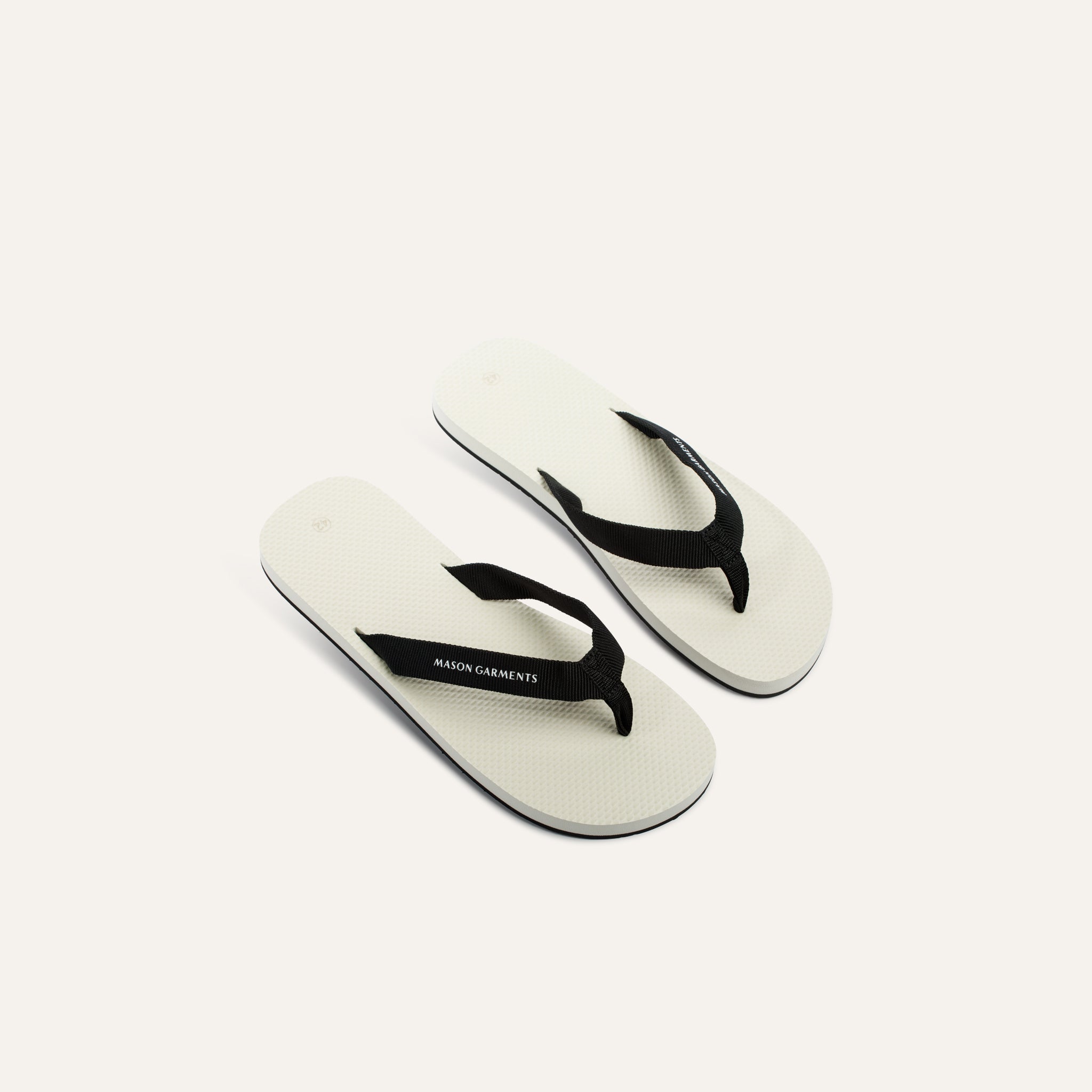 Flip Flop Black Off-White - Mason Garments