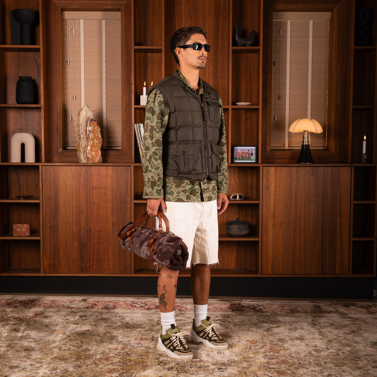 Genova Mescolare Green - Mason Garments