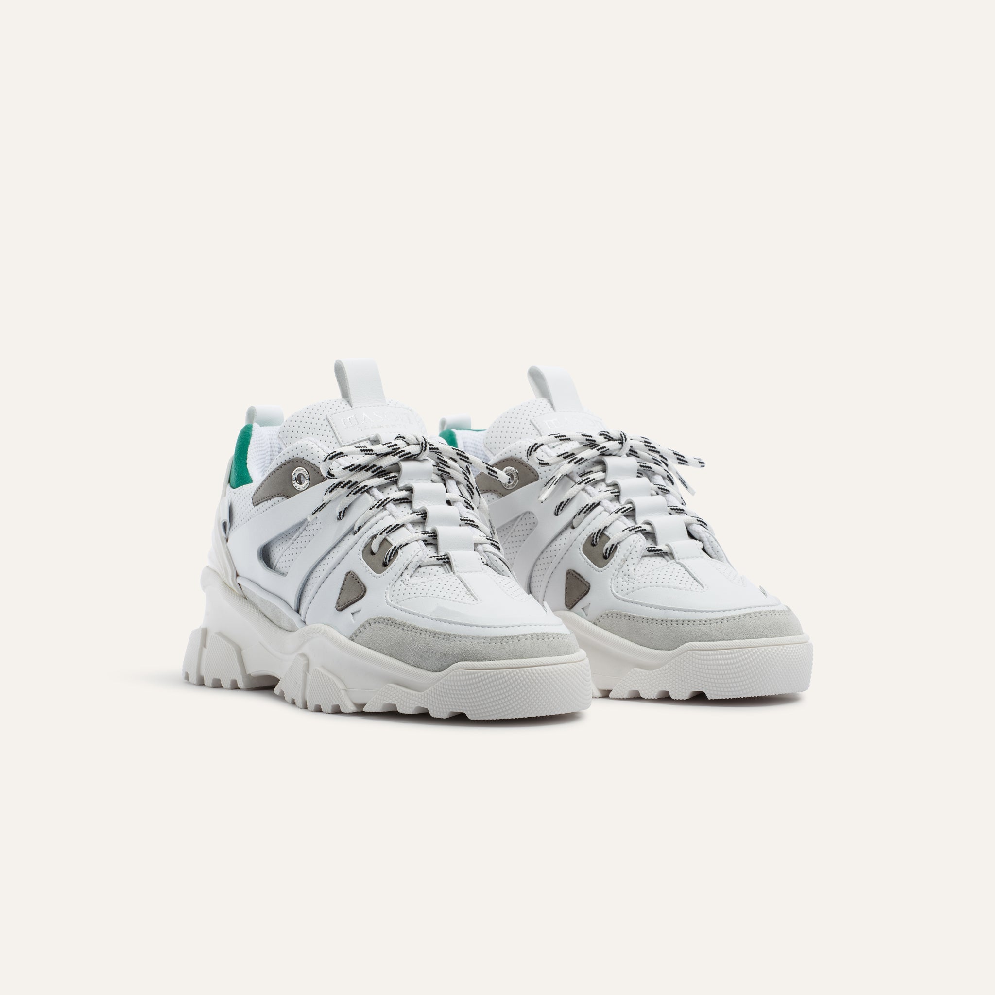 Genova Multi White - Mason Garments