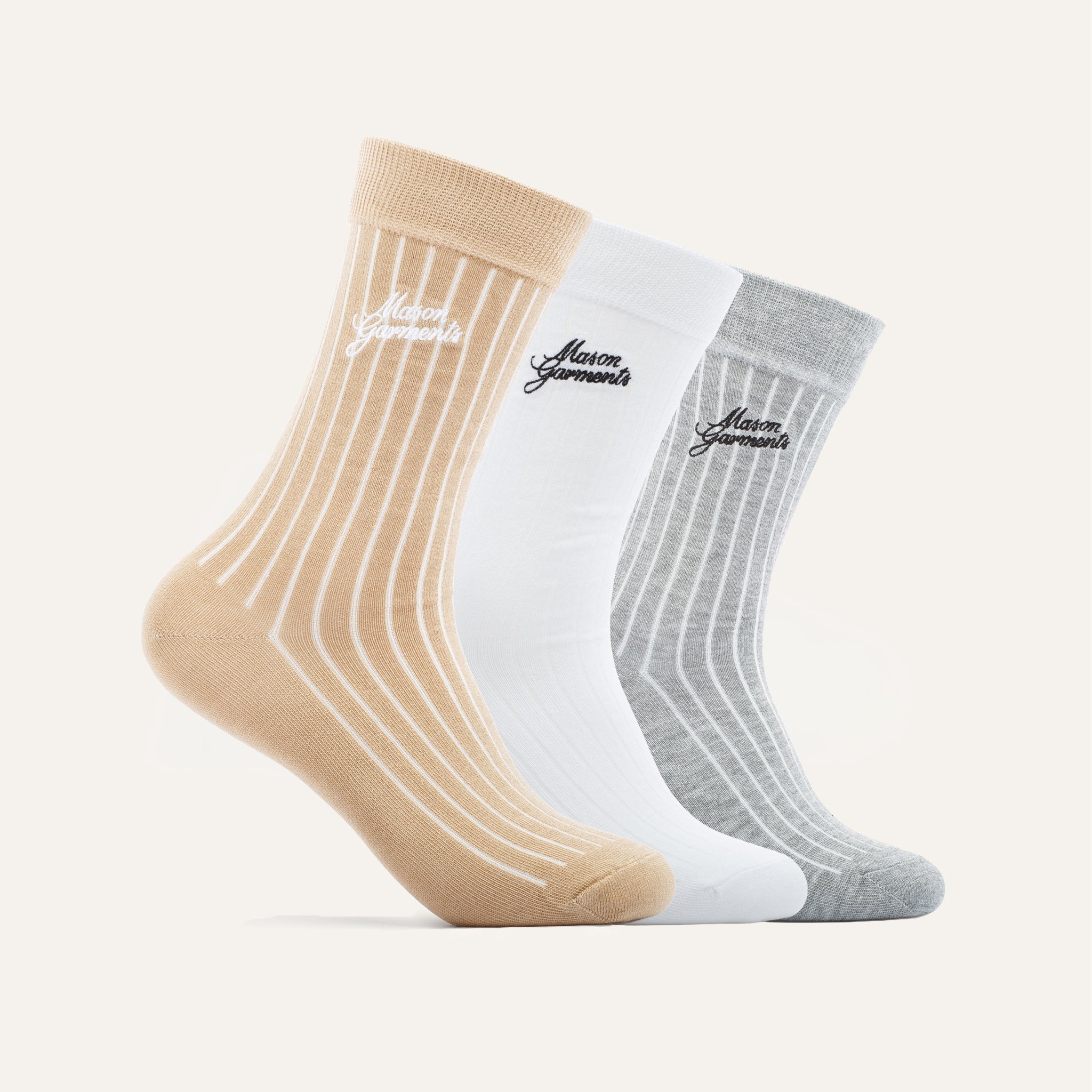 Silk Socks 3 - Pack - Mason Garments