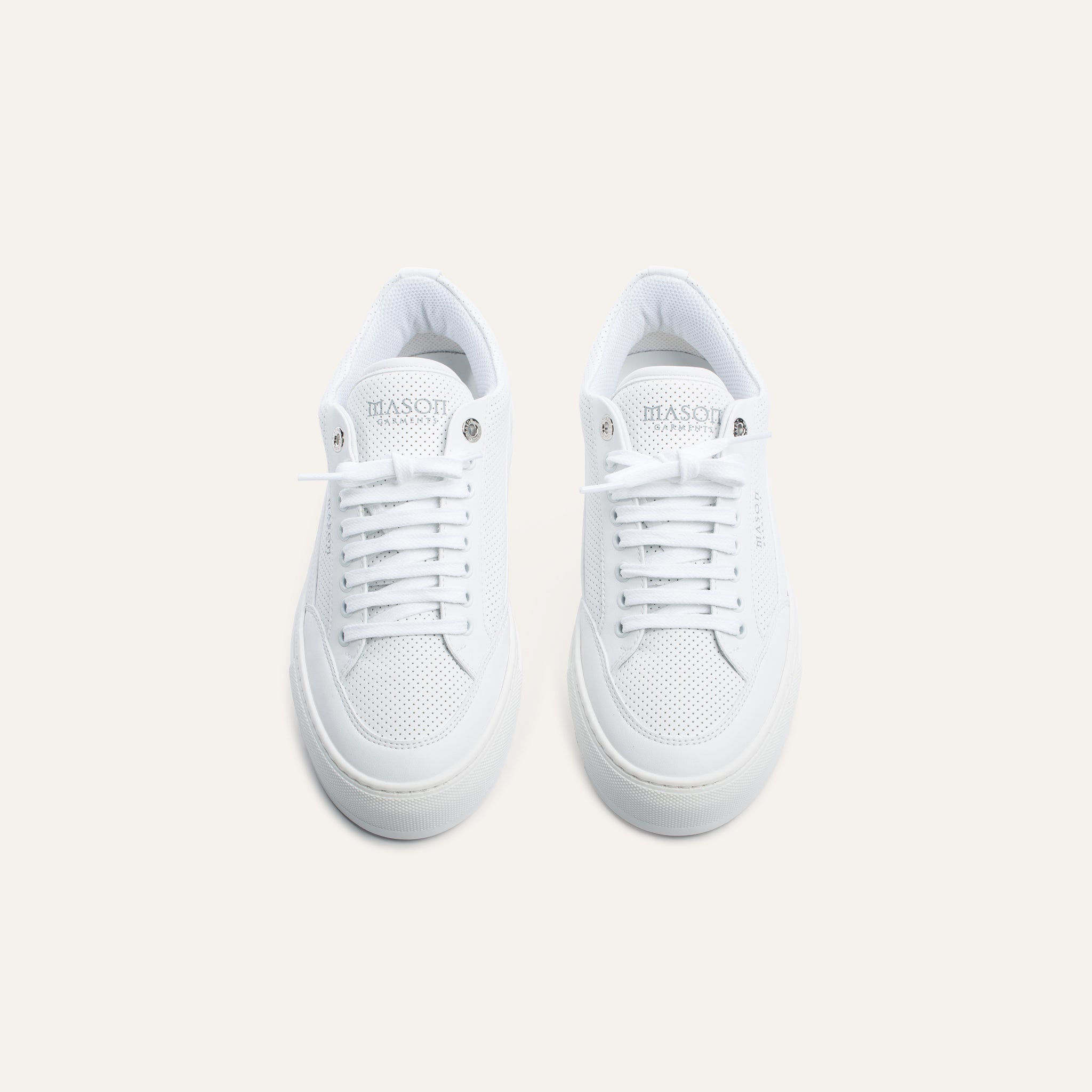Tia Perforato Tonale White - Mason Garments