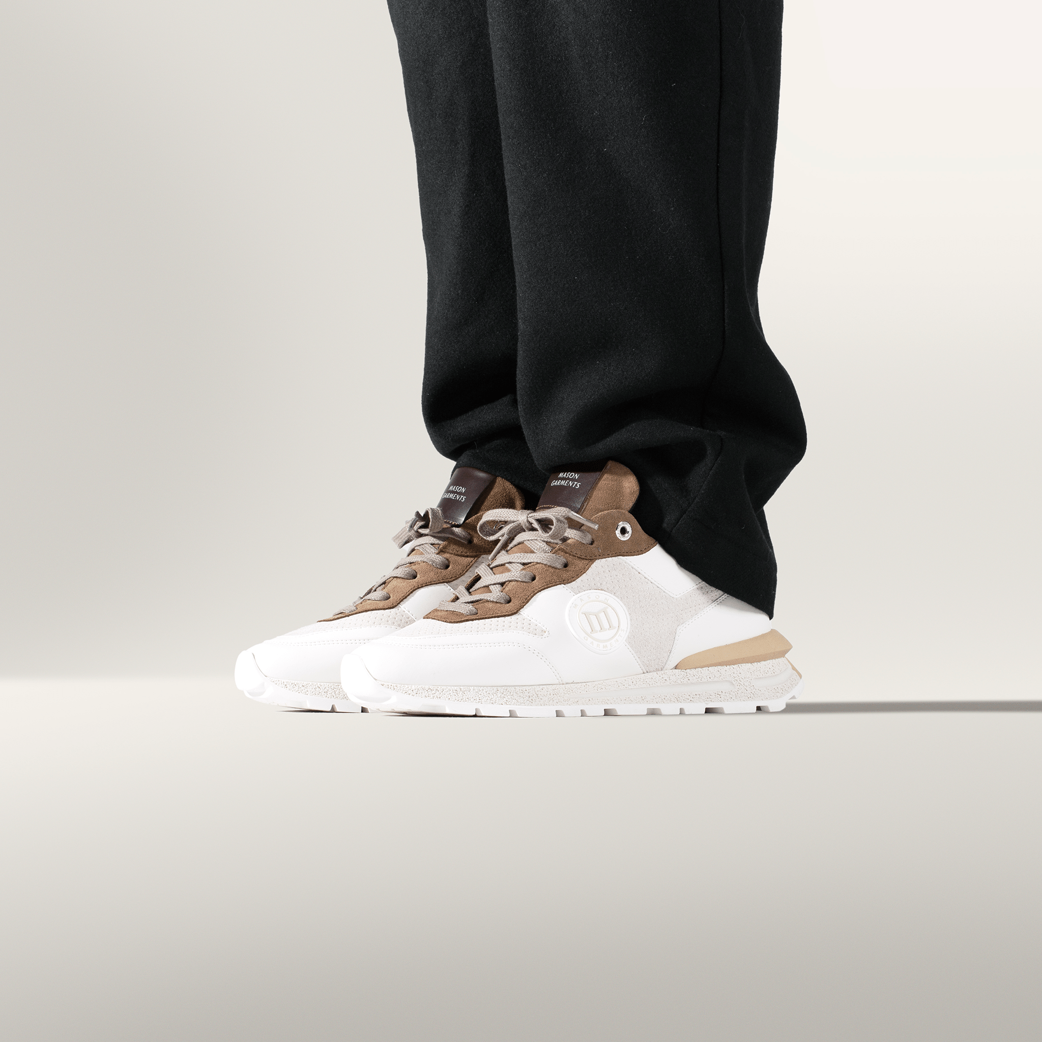 Trail Runner Primo White - Mason Garments