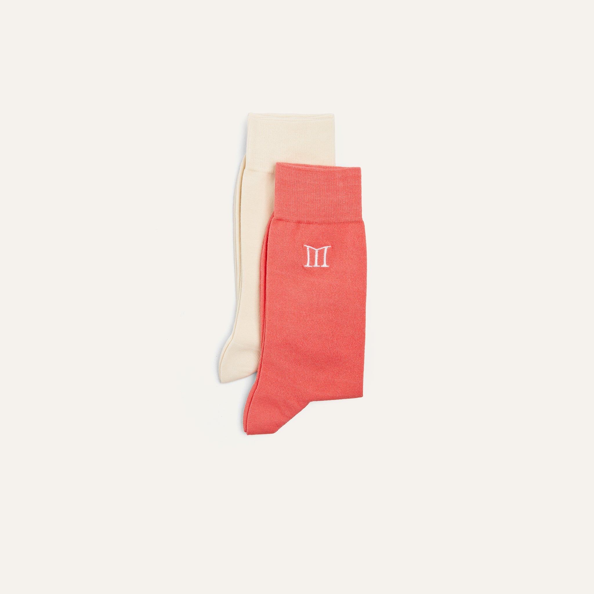 Dress Socks 2 pack Peach Beige - Mason Garments