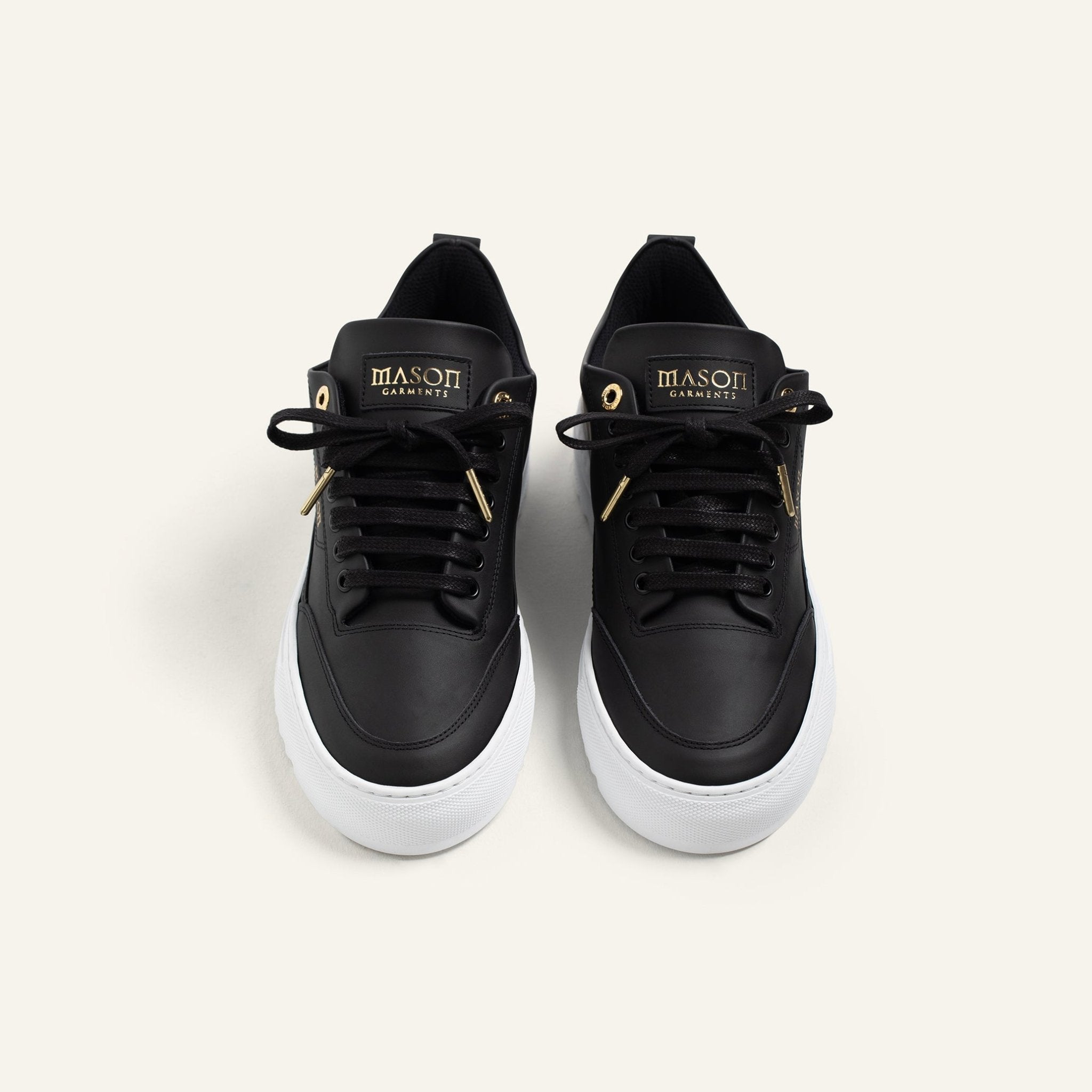 Torino Leather Black - Mason Garments