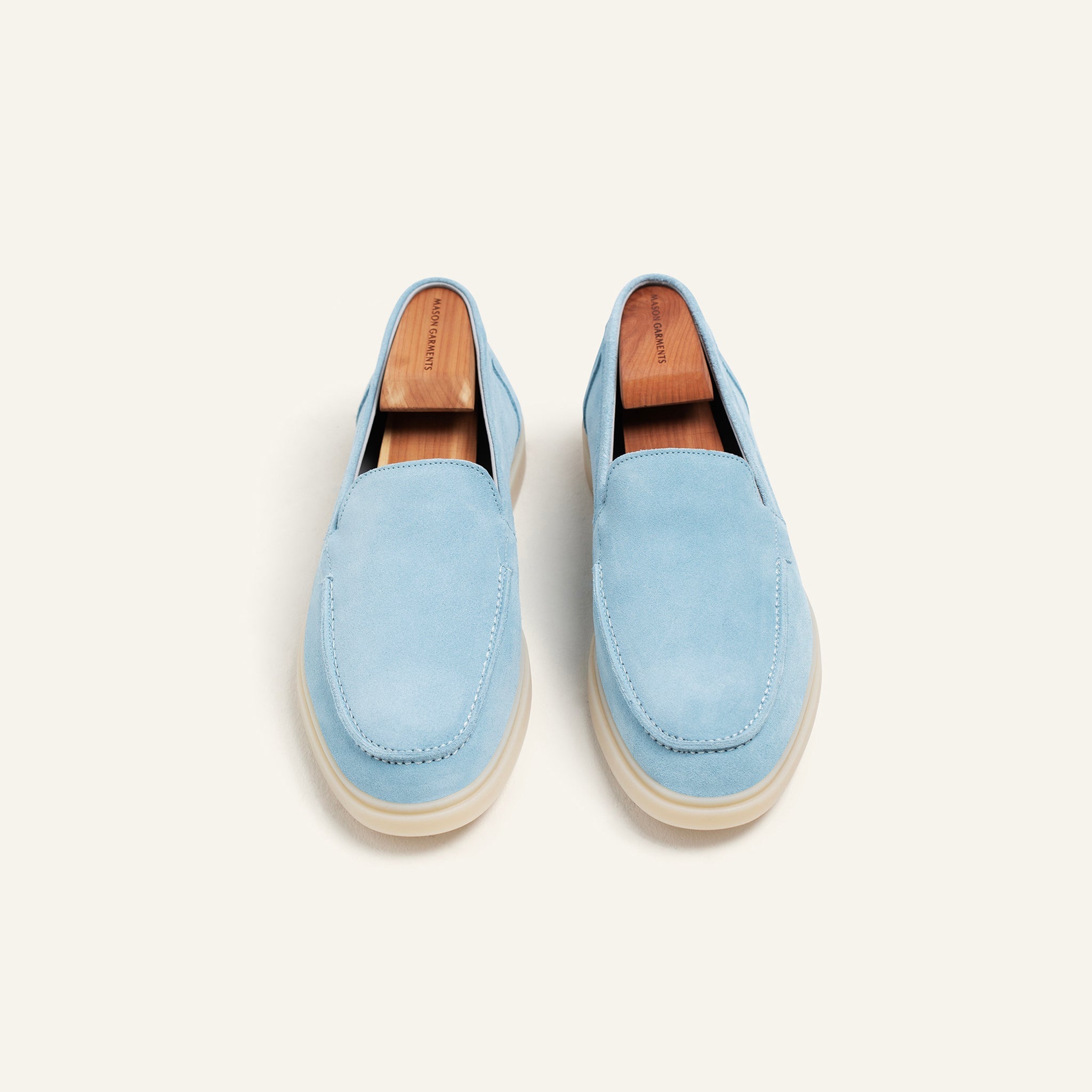 Amalfi Loafer Light Blue - Mason Garments