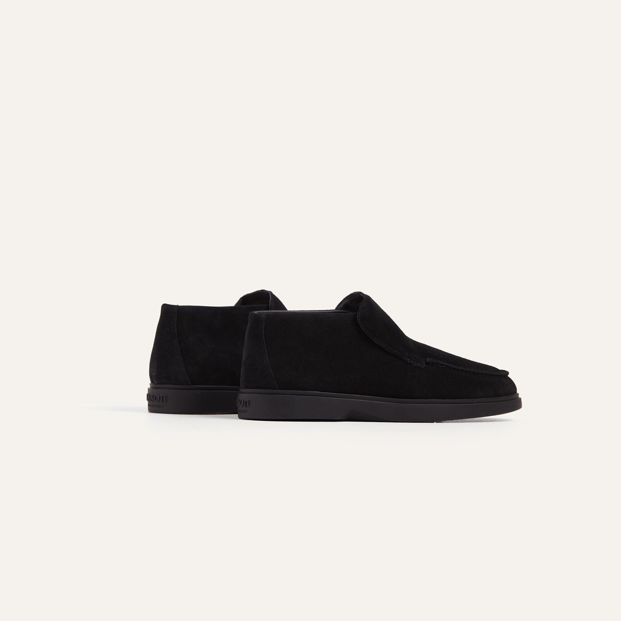Amalfi Loafer Mid Tonal Black - Mason Garments