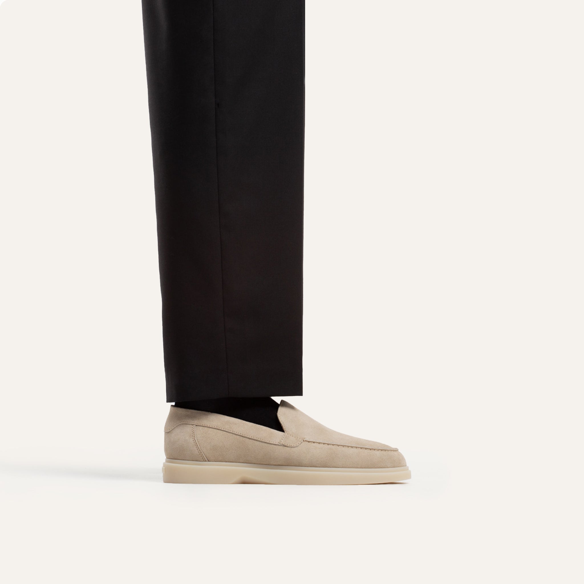 Amalfi Loafer Taupe - Mason Garments