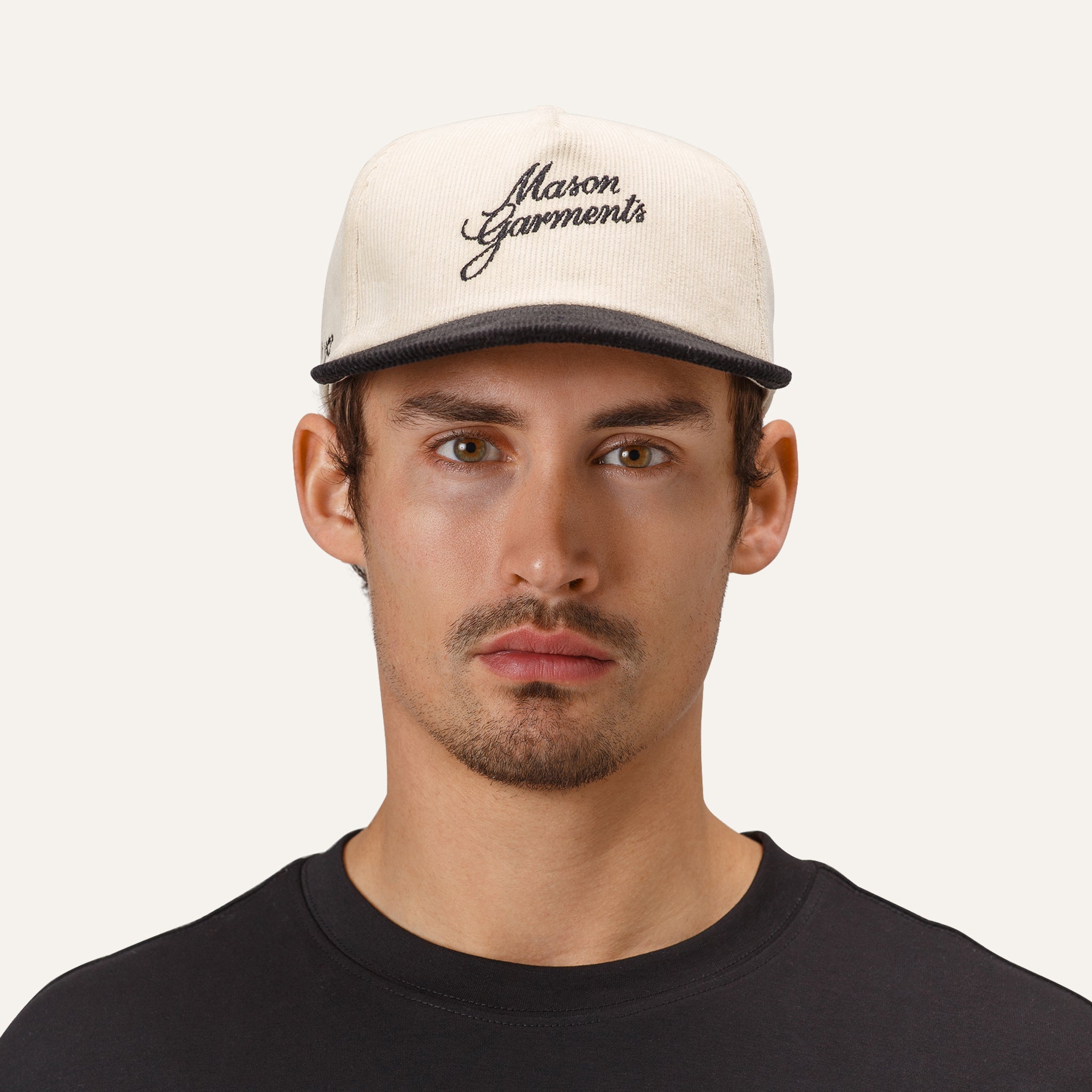 Cap Bicolore Black - Mason Garments
