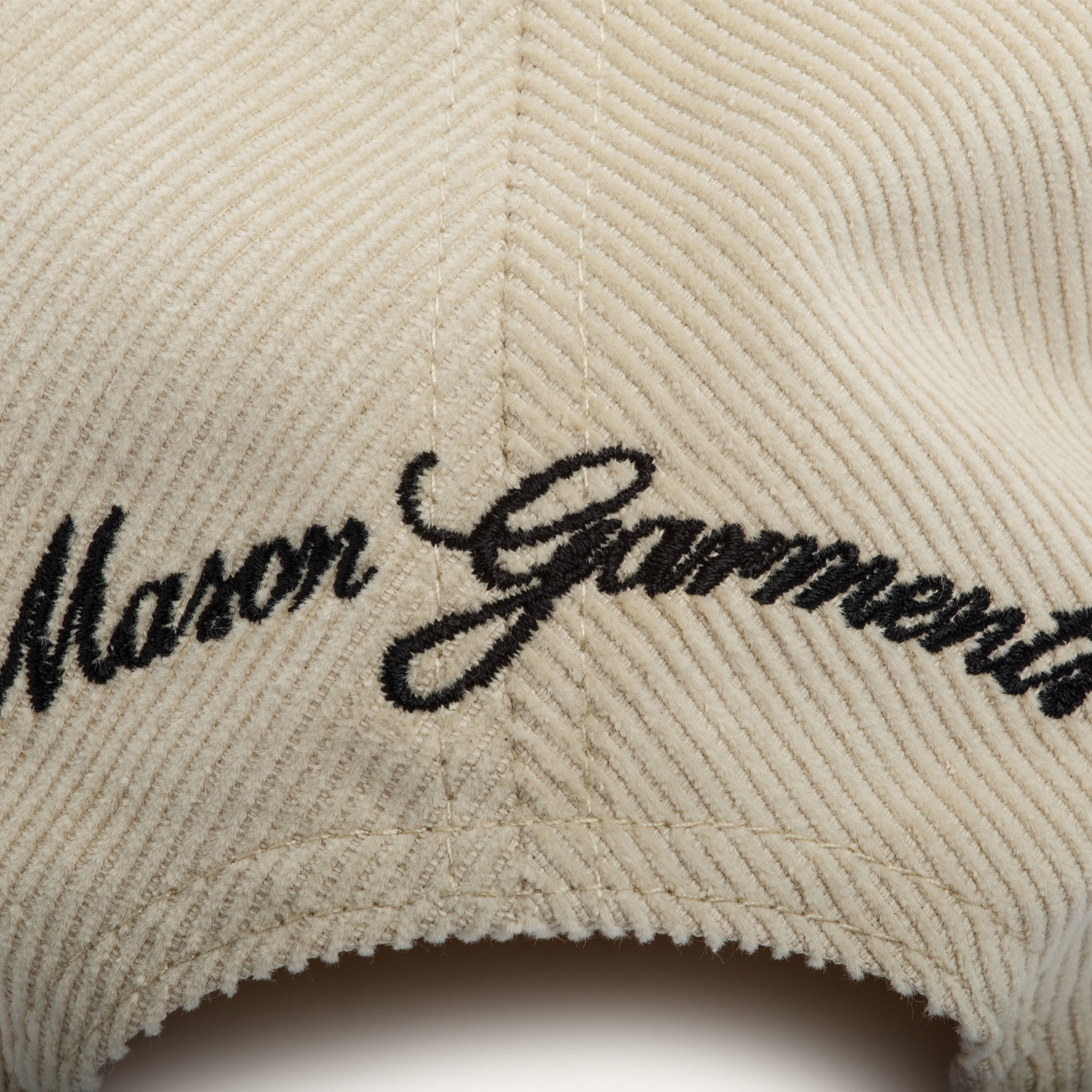 Cap Bicolore Black - Mason Garments