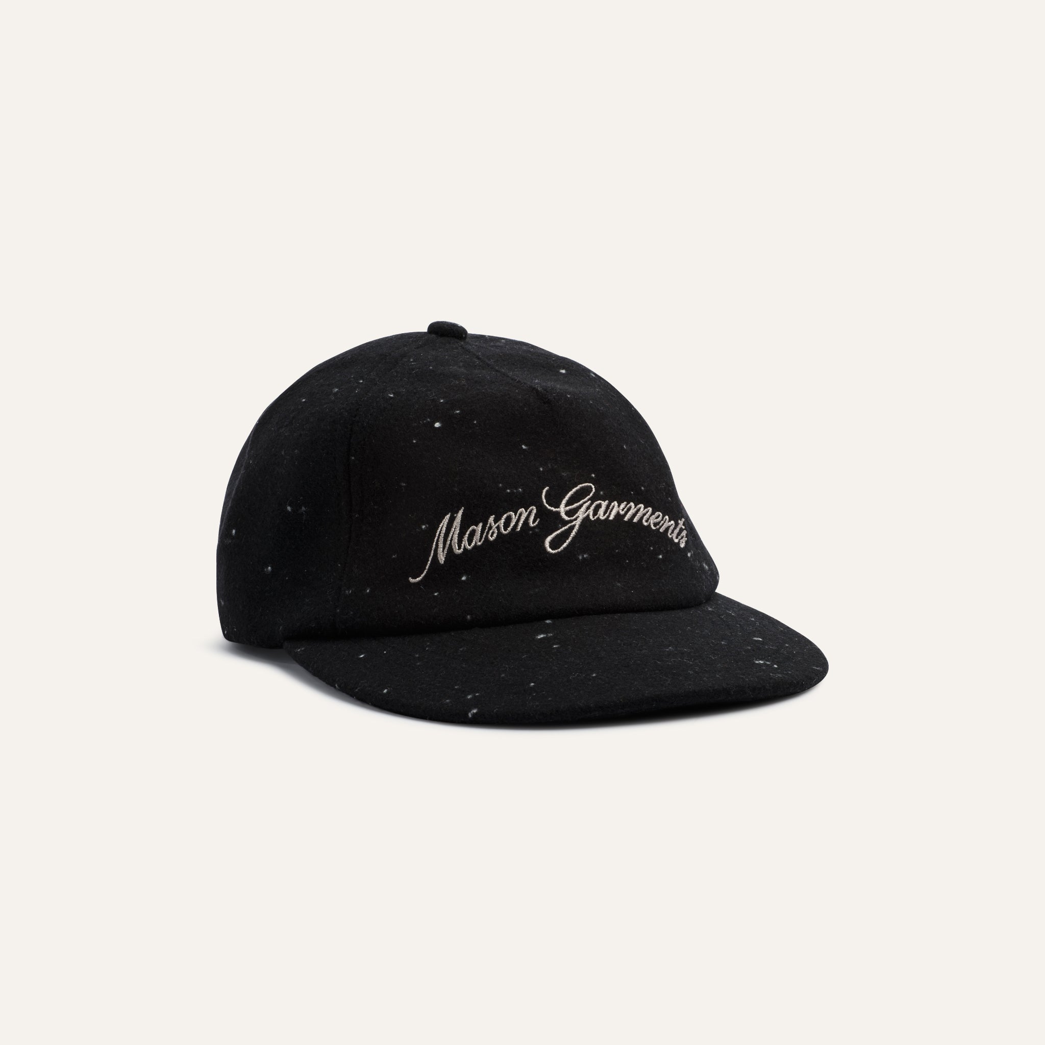 Cap Tonale Black - Mason Garments