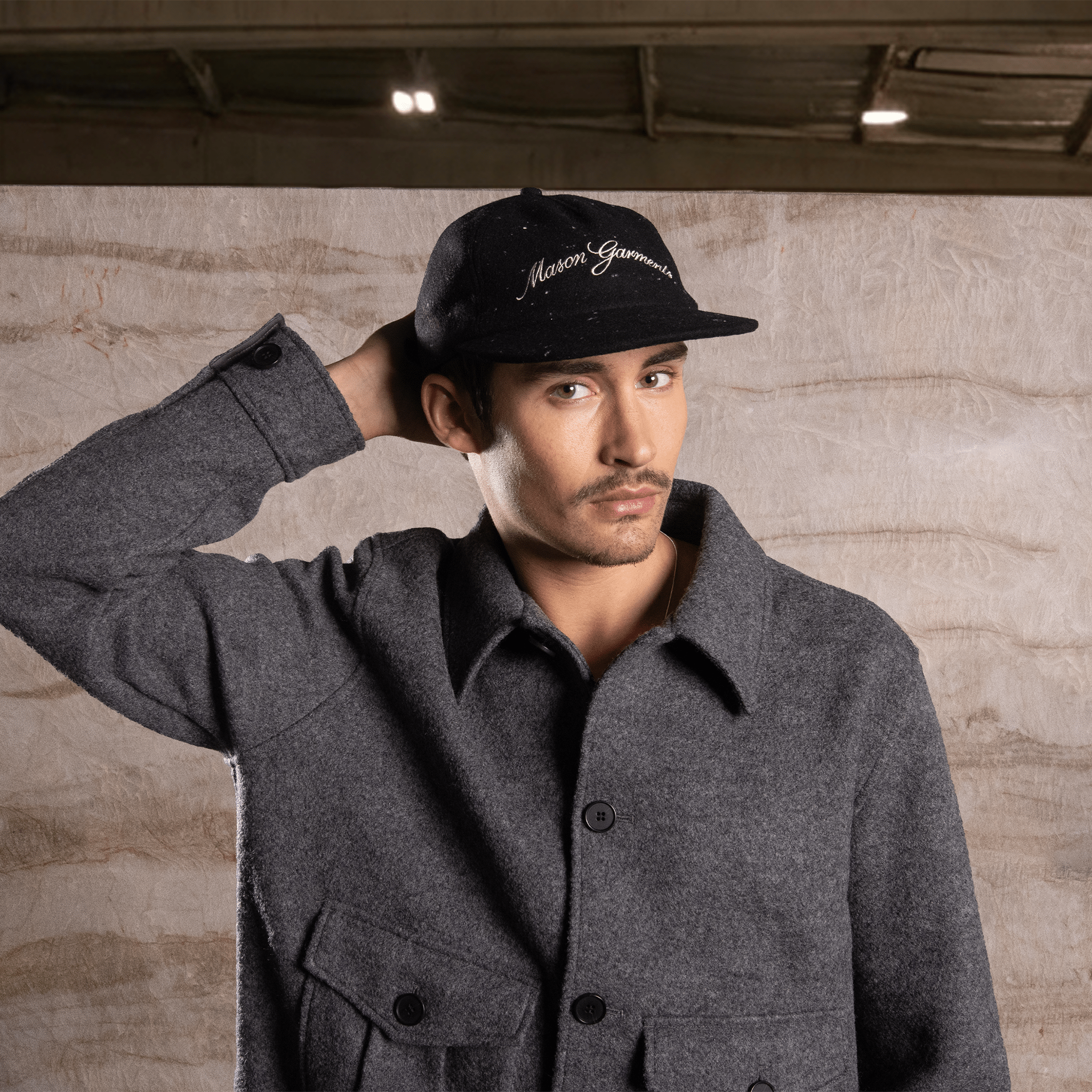 Cap Tonale Black - Mason Garments