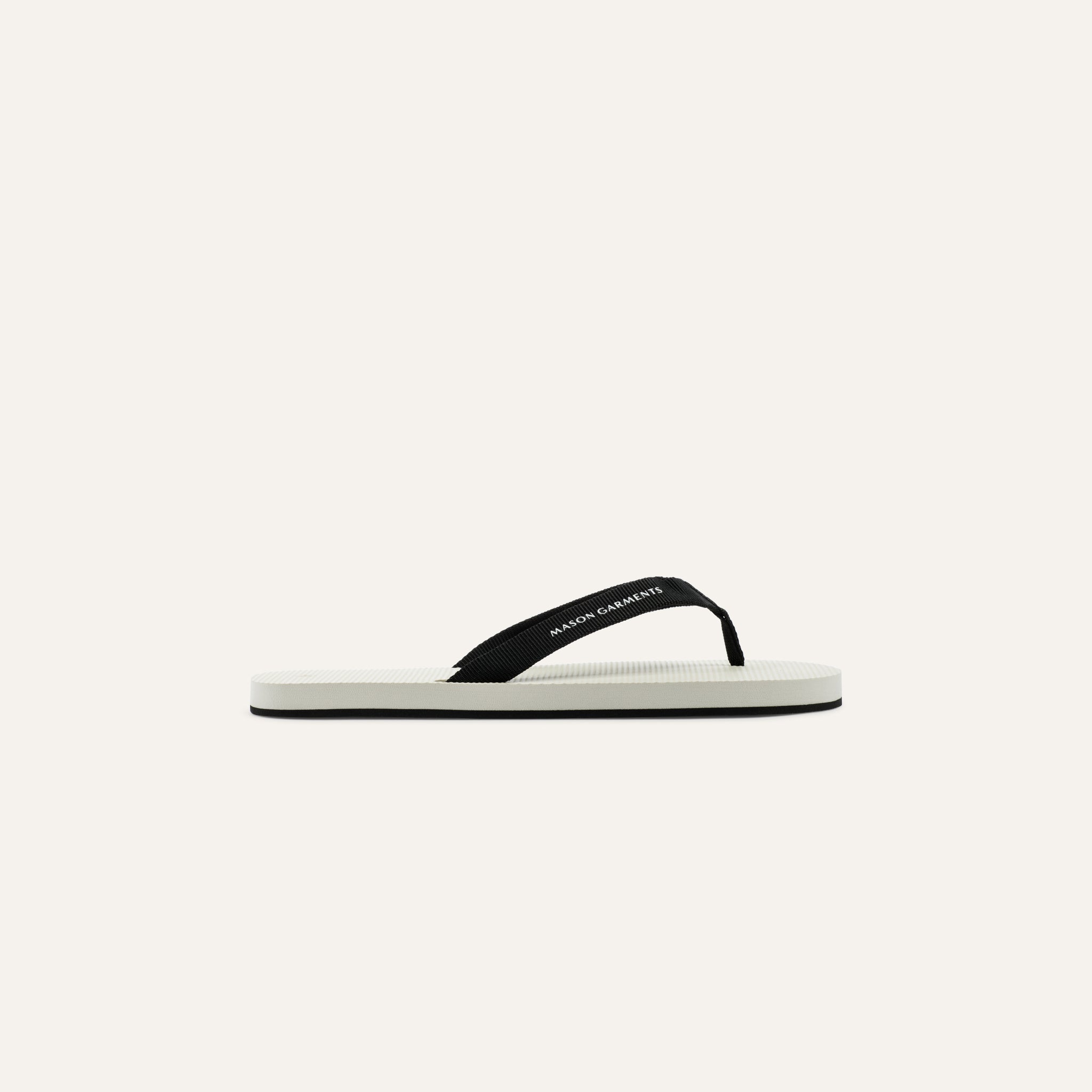 Flip Flop Black Off-White - Mason Garments