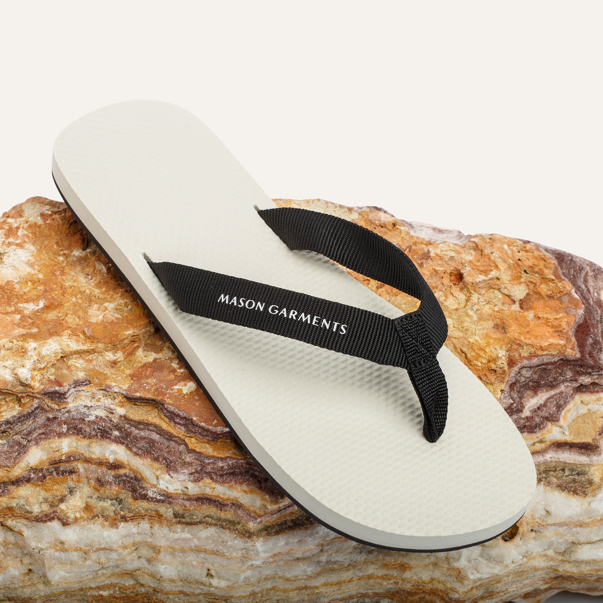 Flip Flop Black Off-White - Mason Garments