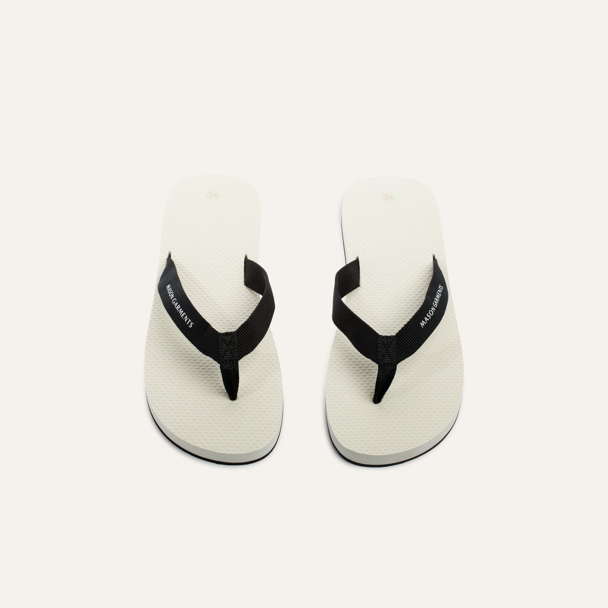 Flip Flop Black Off-White - Mason Garments