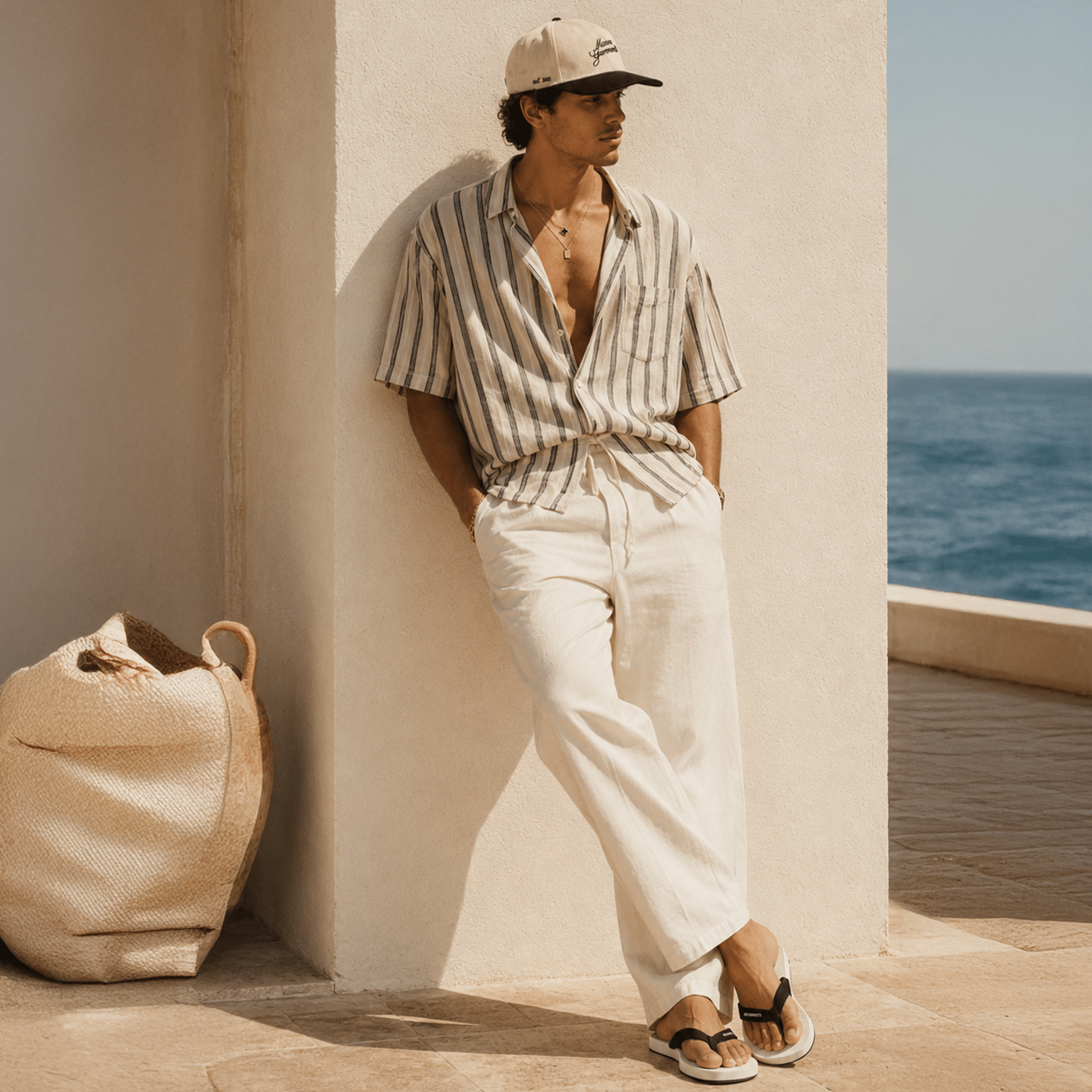 Flip Flop Black Off-White - Mason Garments