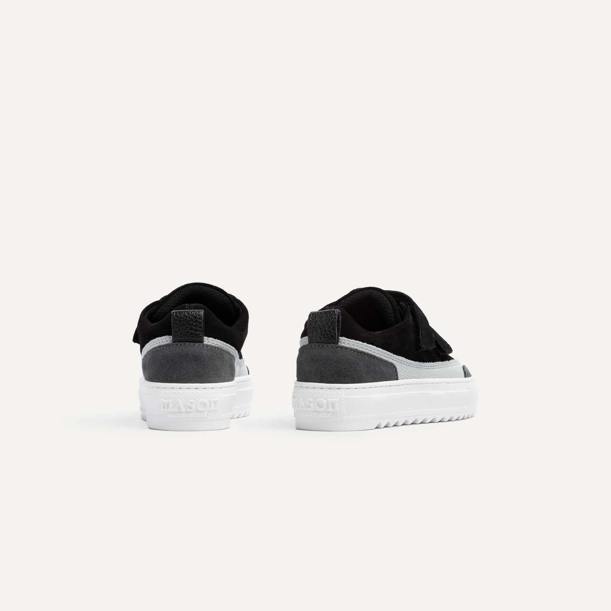 Kids Firenze Velcro Black - Mason Garments