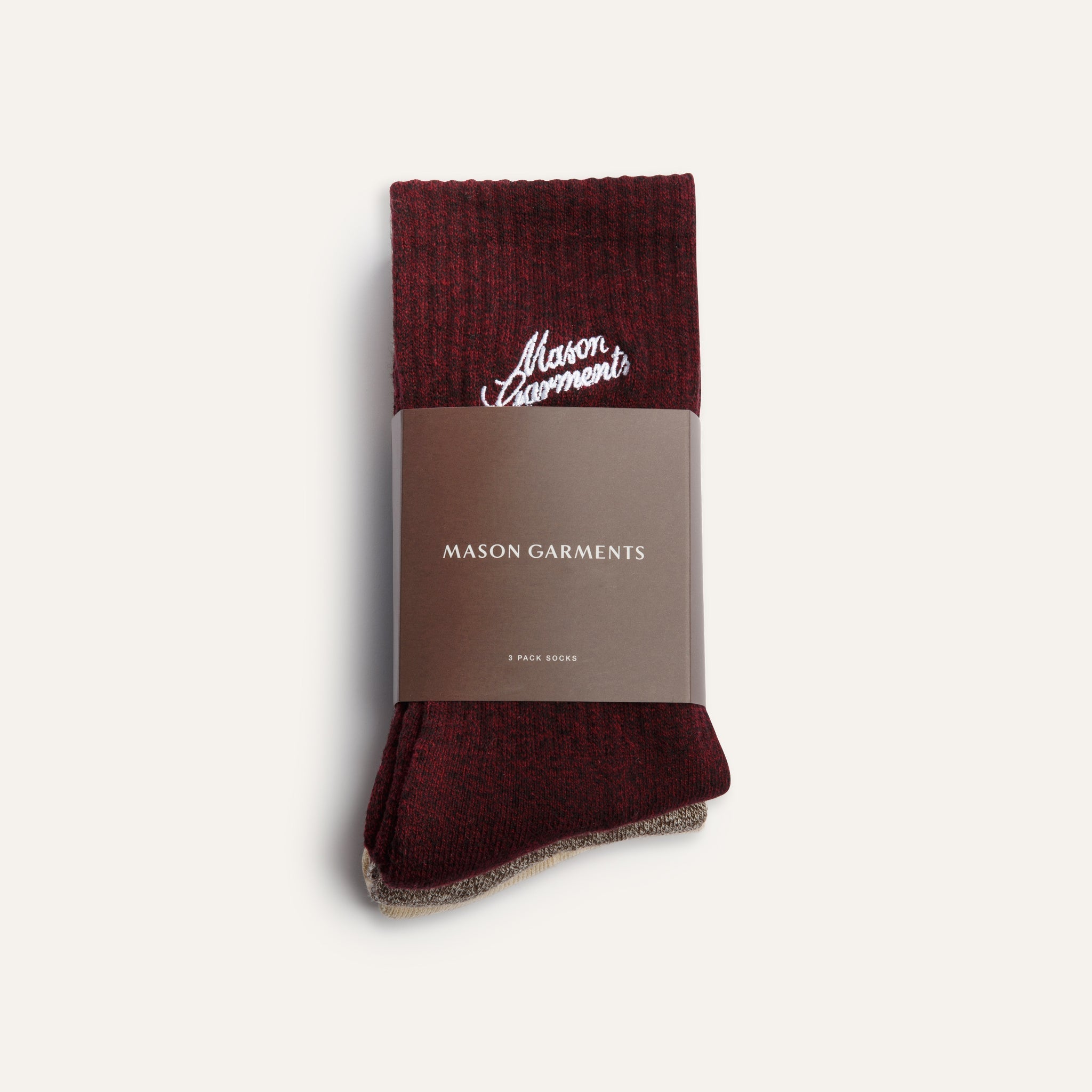 Sport Socks Melange 3 - Pack - Mason Garments