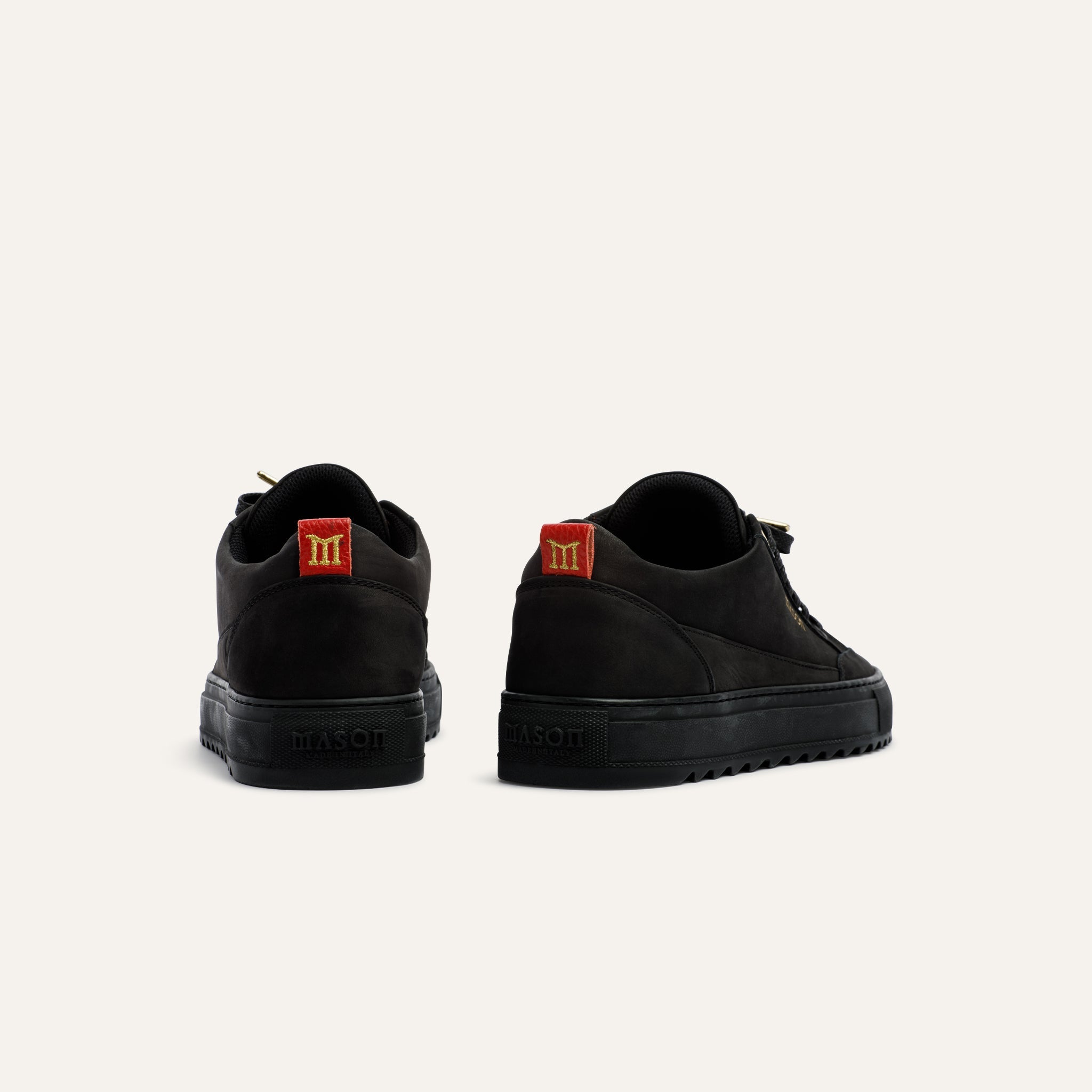 Tia Nubuck Black Black - Mason Garments