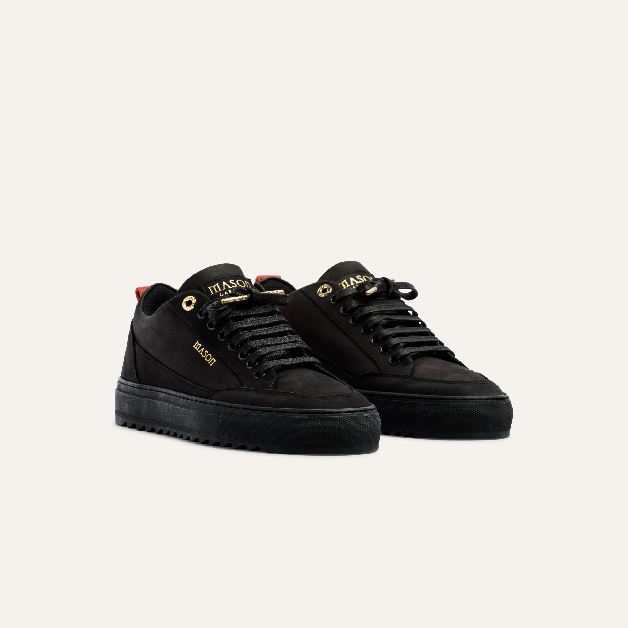Tia Nubuck Black Black - Mason Garments