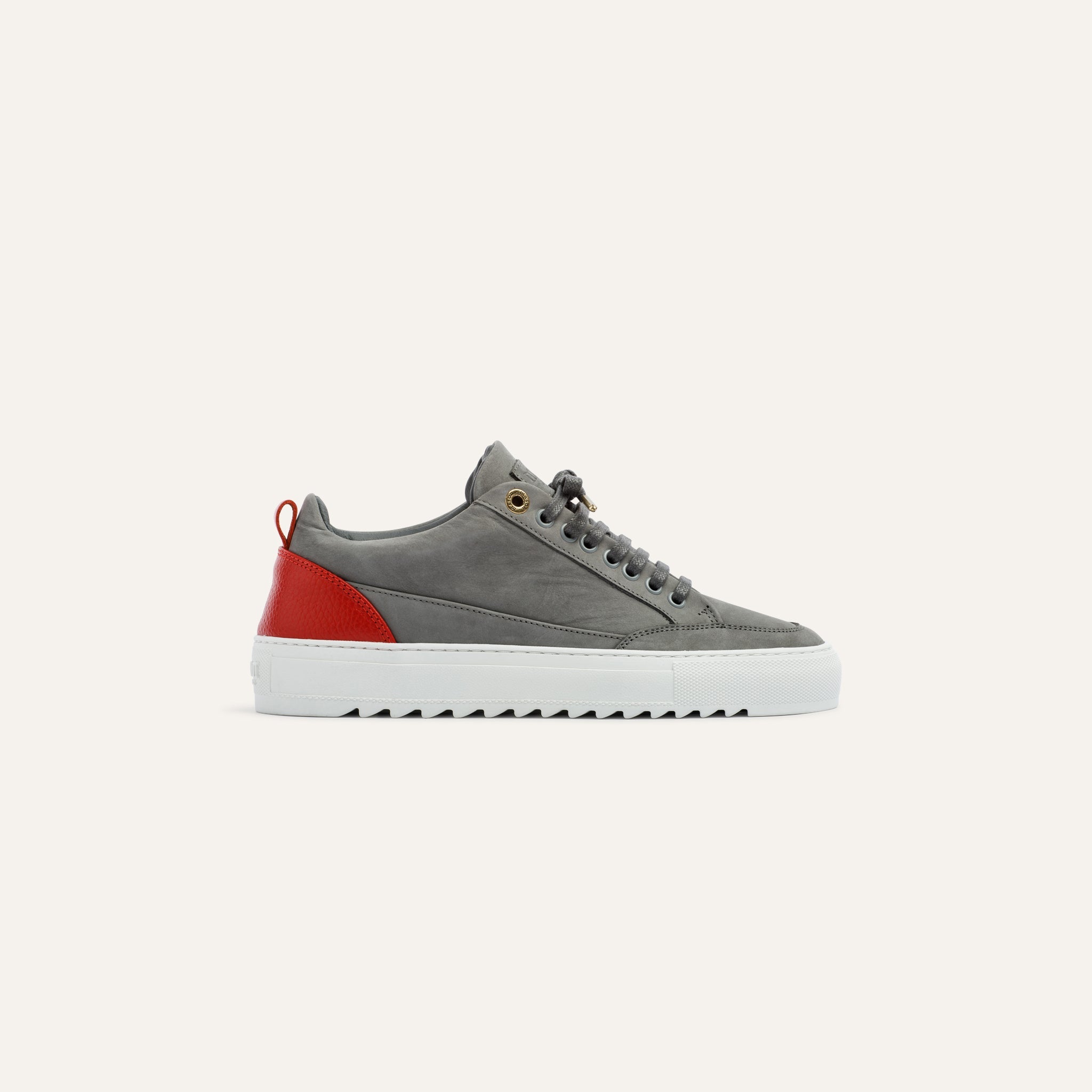 Tia Nubuck Grey Red - Mason Garments