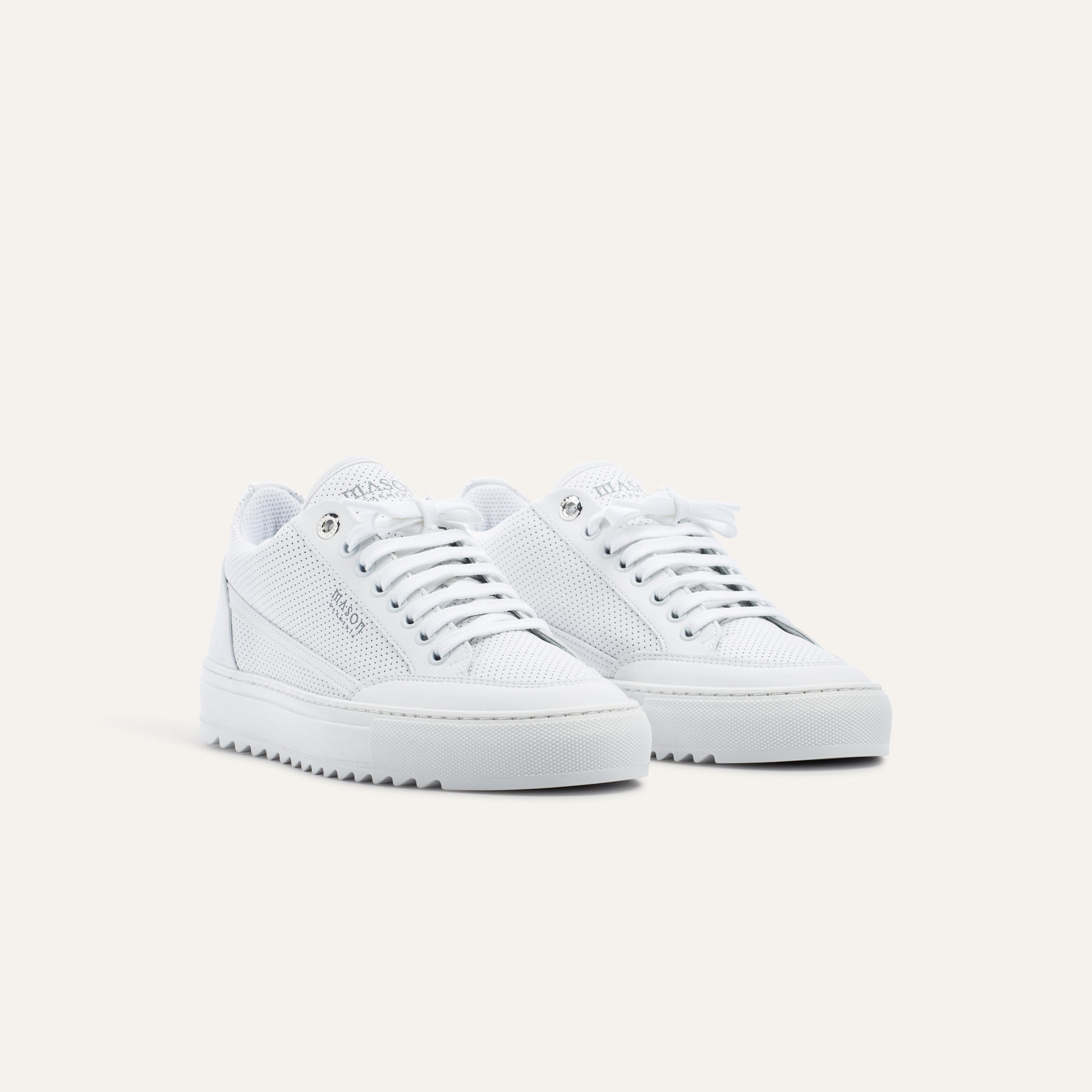 Tia Perforato Tonale White - Mason Garments