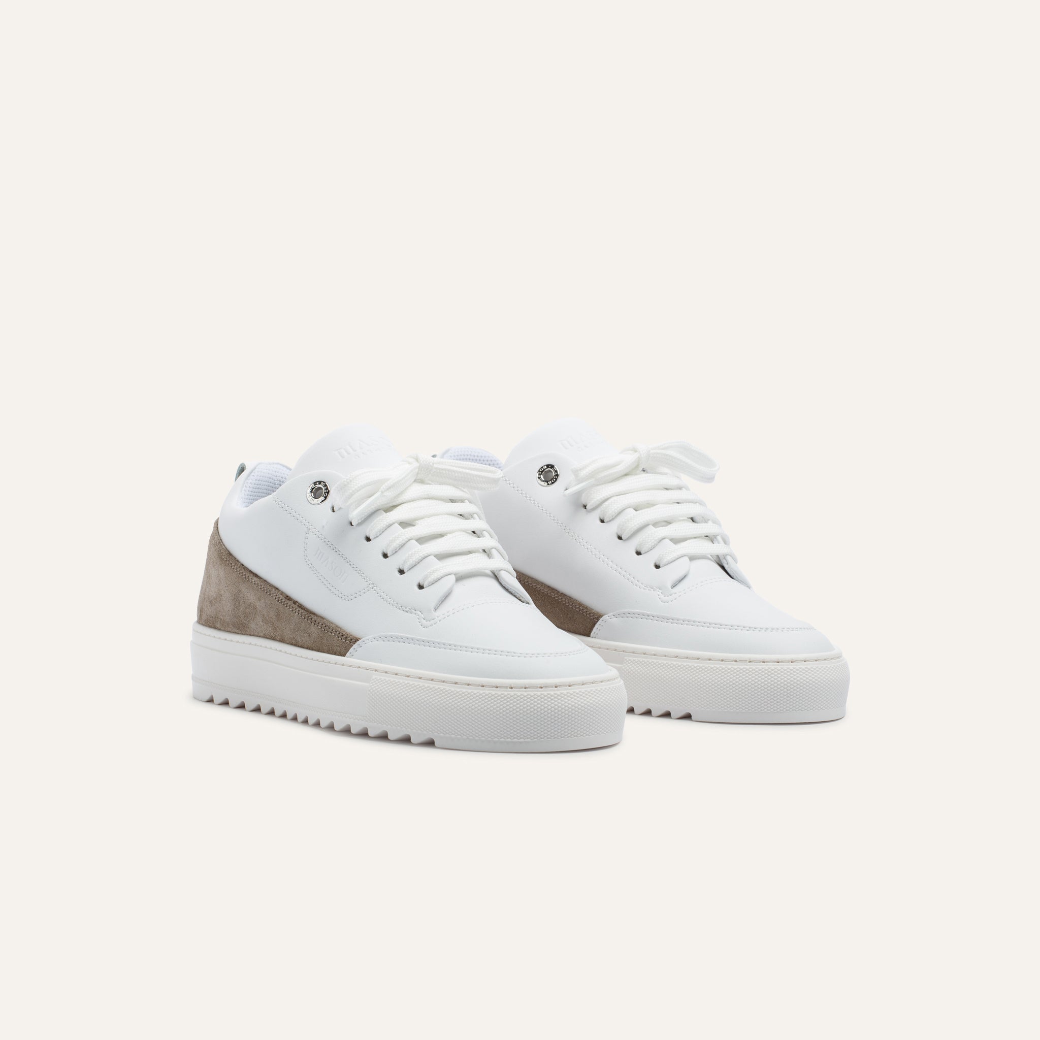 Torino Multi White Taupe - Mason Garments