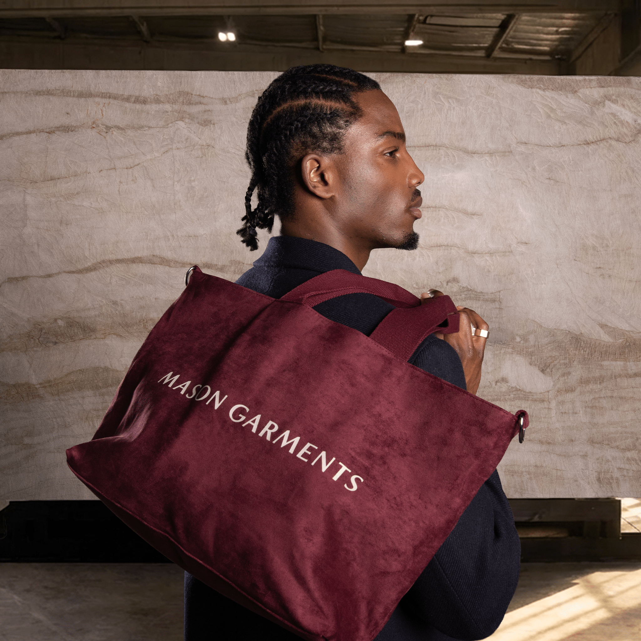 Tote Bag Medium Bordo - Mason Garments