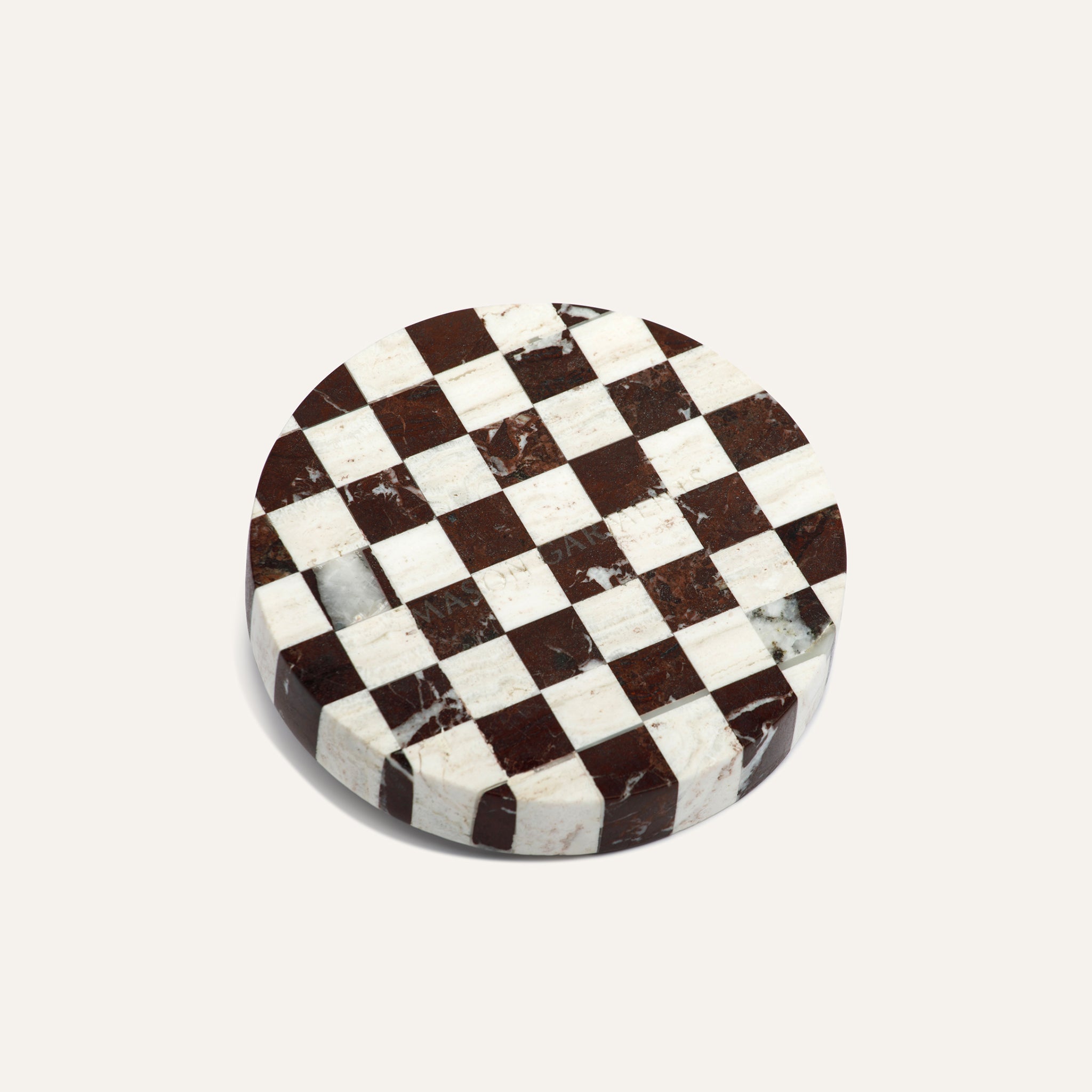 Tray Scacchiera Marmo - Mason Garments