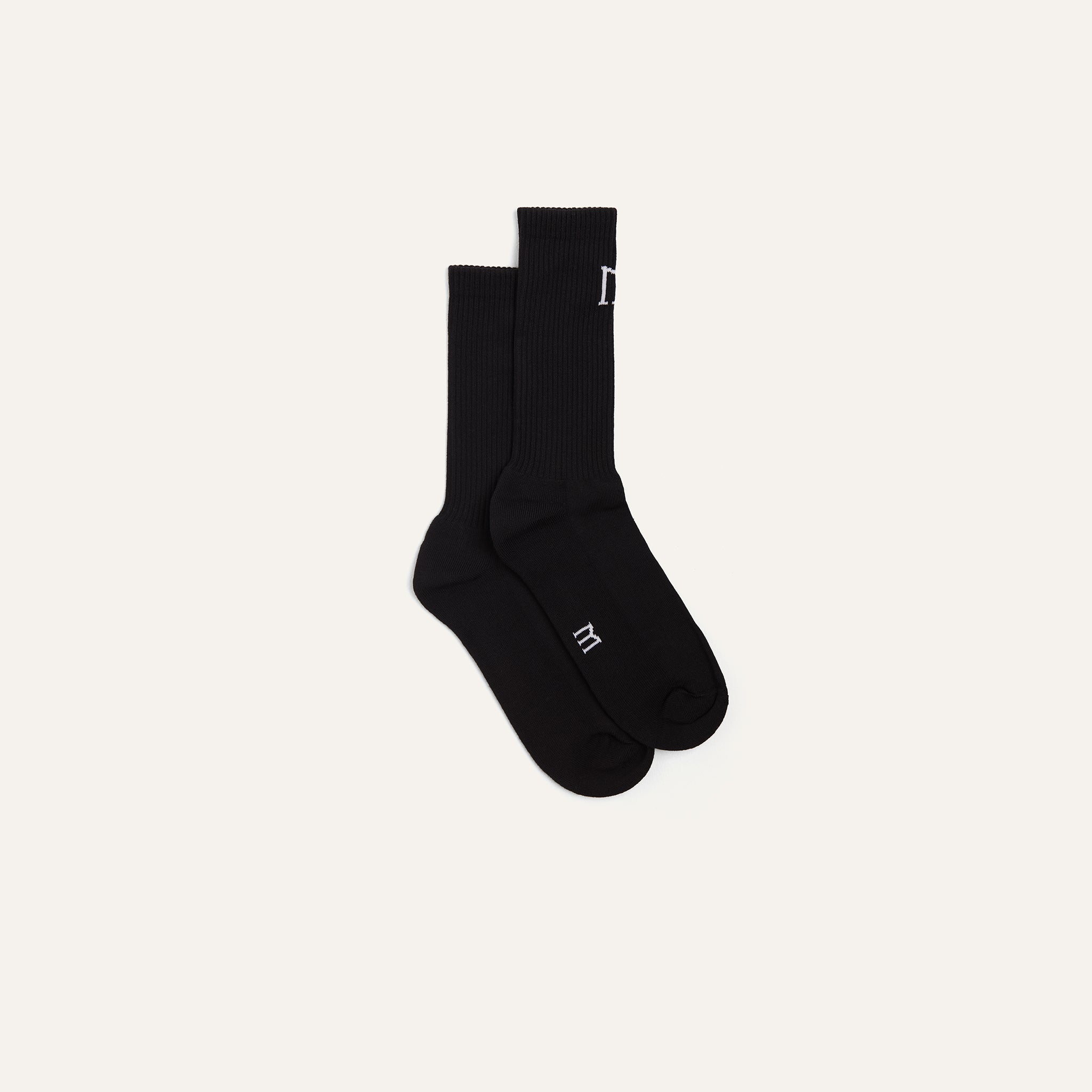 Sport Socks 2 pack Black - Mason Garments