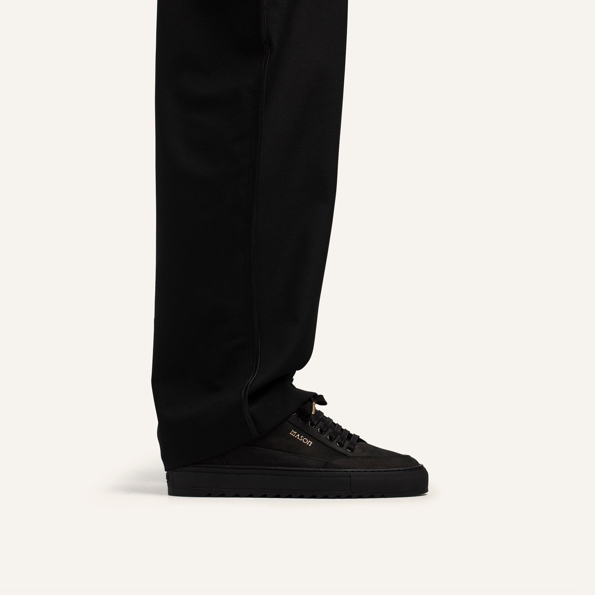 Tia Nubuck Black Black - Mason Garments