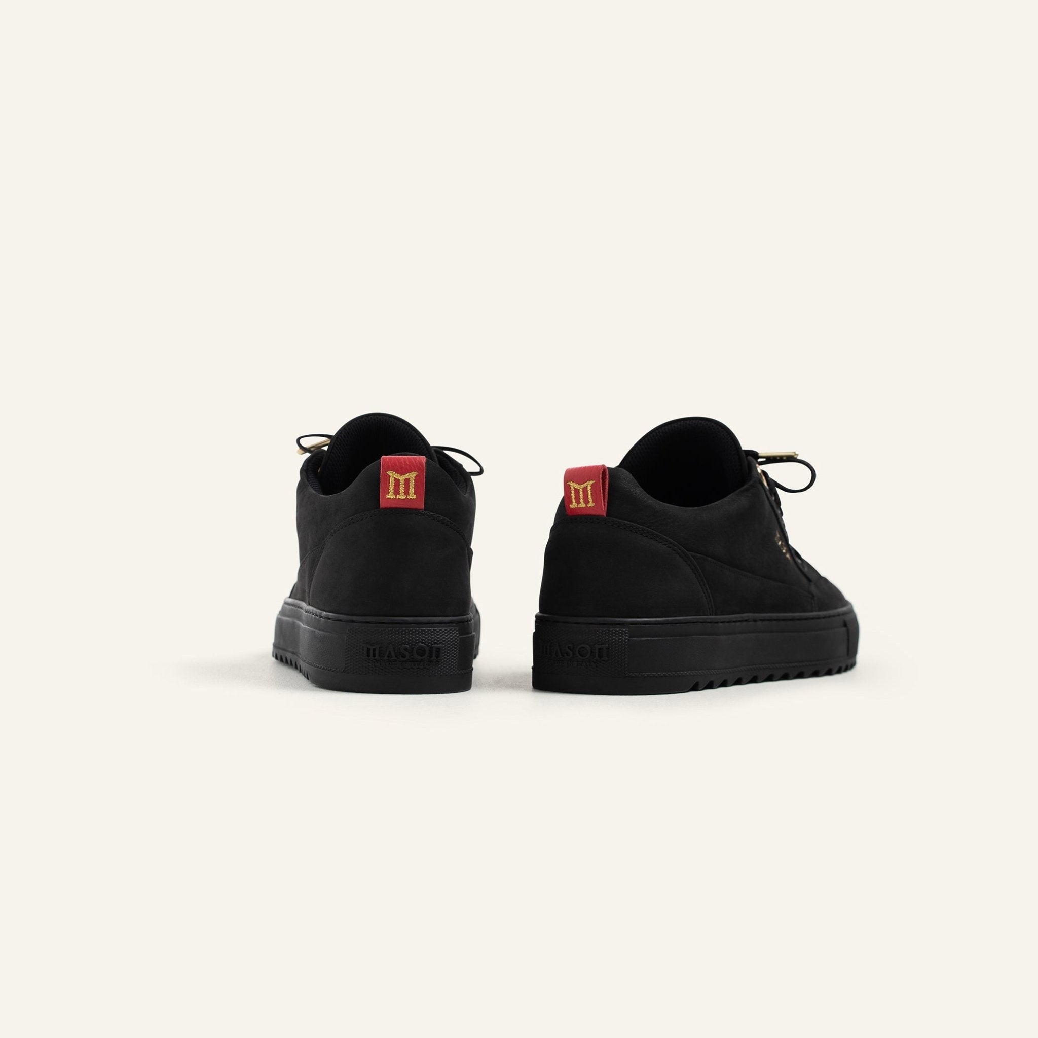 Tia Nubuck Black Black - Mason Garments