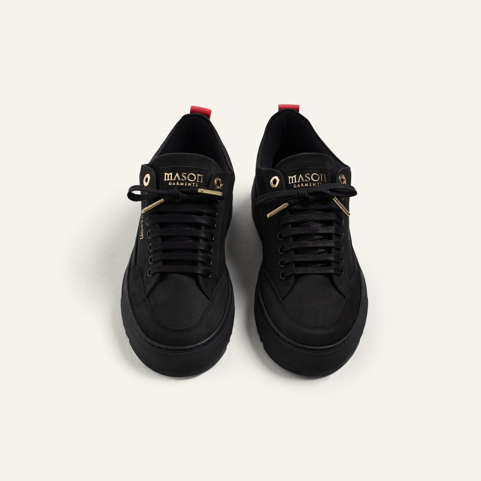 Tia Nubuck Black Black - Mason Garments