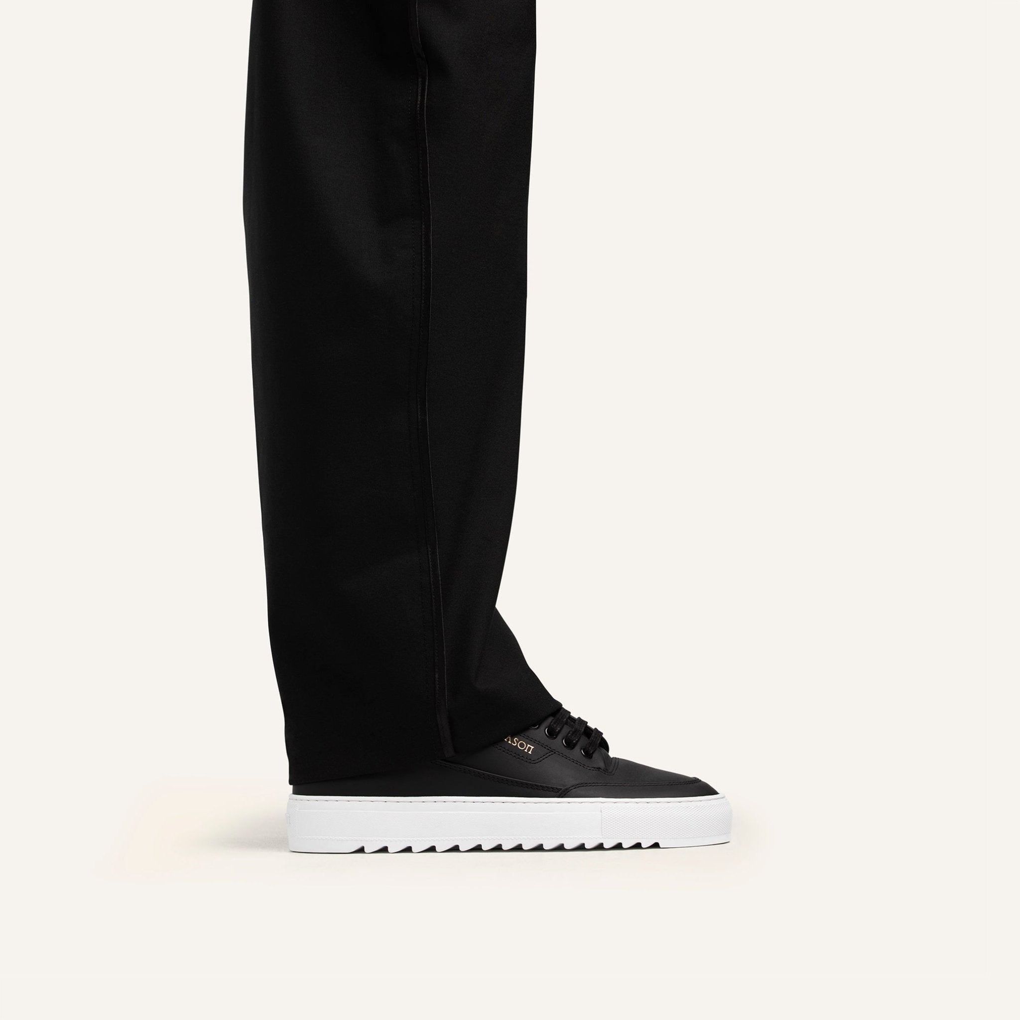 Torino Leather Black - Mason Garments